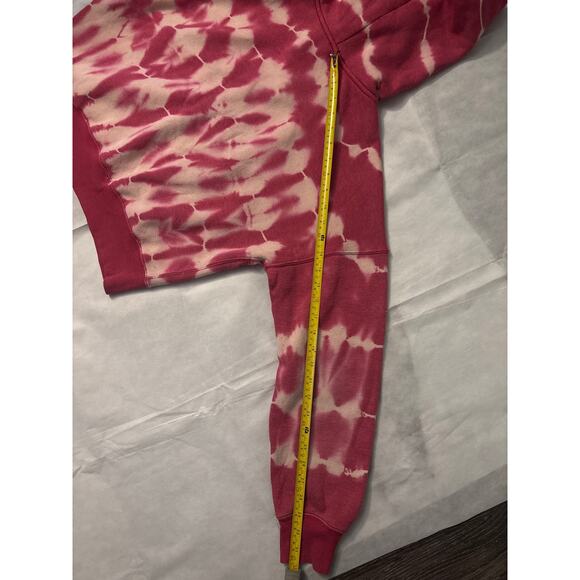 Free People Movement Tie Dye  Believer Fleece Hoodie  S Casual Activewear Boho - Picture 9 of 12